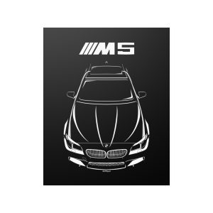BMW M5 2012-2016 Poster 16 x 20 inch by Auto Art Apparel