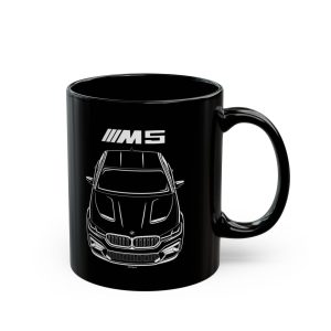 BMW M5 CS 2022-2023 Mug 11 oz by Auto Art Apparel