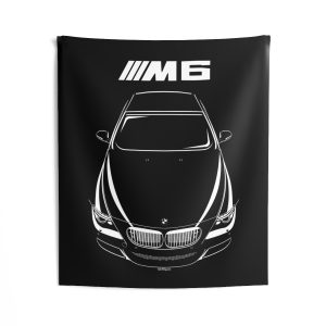BMW M6 2005-2011 Tapestry 50 x 60 inch by Auto Art Apparel