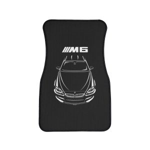 BMW M6 2013-2019 Car Mat Front Carpet Floor Mats by Auto Art Apparel