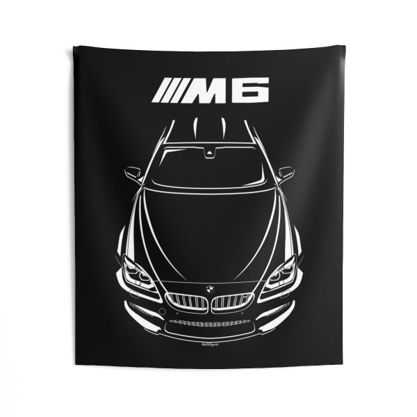 BMW M6 2013-2019 Tapestry 50 x 60 inch by Auto Art Apparel