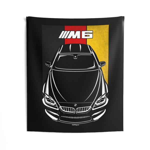 BMW M6 2013-2019 Tapestry - Germany Flag Wall Art 50 x 60 inch by Auto Art Apparel