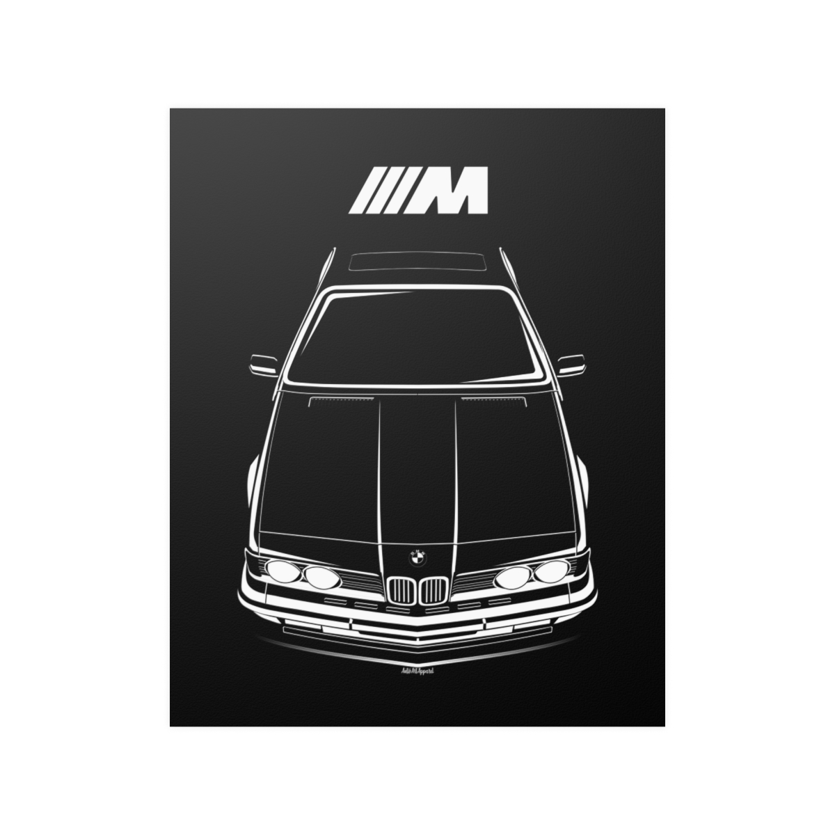 BMW M635 CSI Poster 16 x 20 inch by Auto Art Apparel