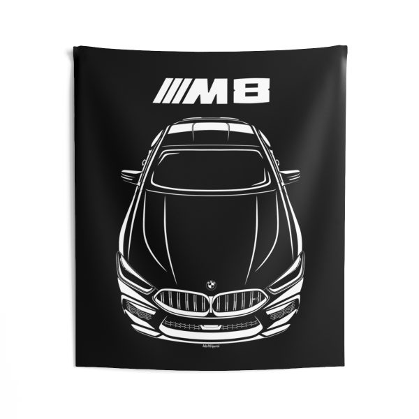BMW M8 2020-2024 Tapestry 50 x 60 inch by Auto Art Apparel