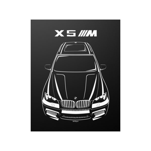 BMW X5 M 2010-2013 Poster 16 x 20 inch by Auto Art Apparel