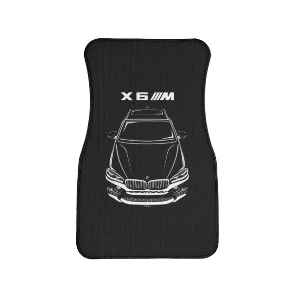 BMW X6 M 2015-2019 Car Mat Front Carpet Floor Mats by Auto Art Apparel