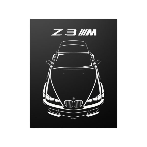 BMW Z3 M 1996-2002 Poster 16 x 20 inch by Auto Art Apparel