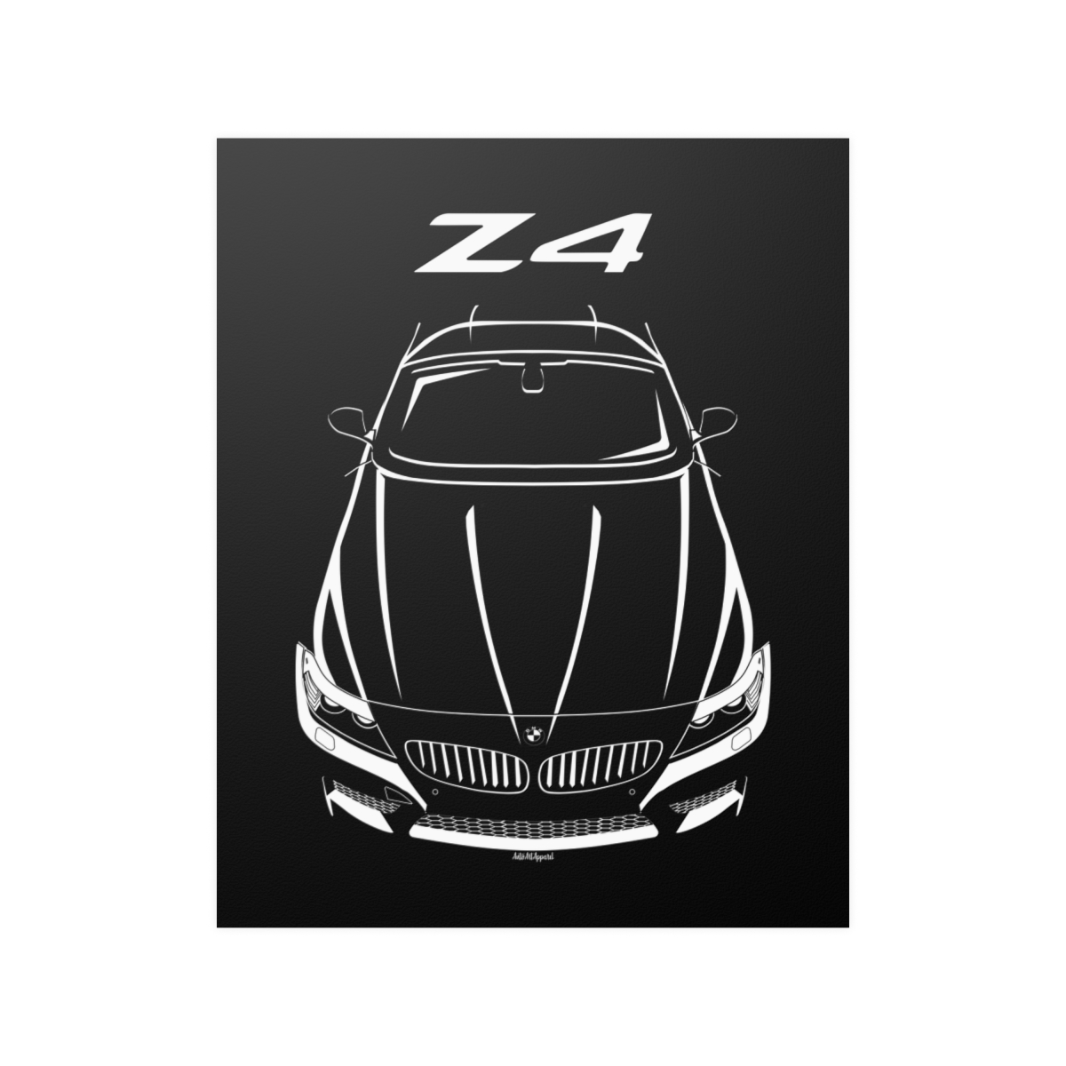 BMW Z4 2013-2016 Poster 16 x 20 inch by Auto Art Apparel