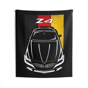 BMW Z4 2013-2016 Tapestry - Germany Flag Wall Art 50 x 60 inch by Auto Art Apparel