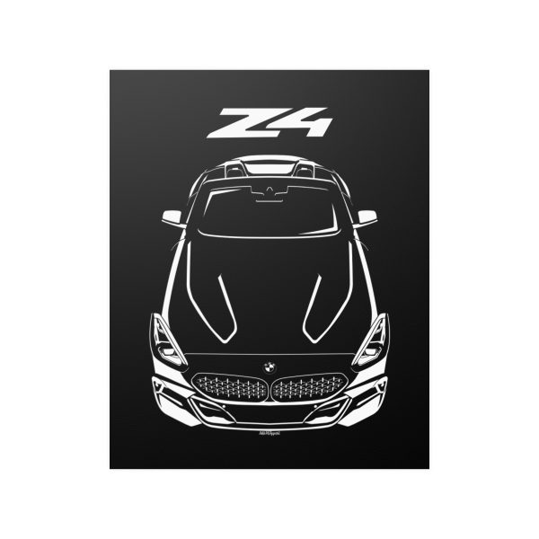 BMW Z4 2019-2024 Poster 16 x 20 inch by Auto Art Apparel