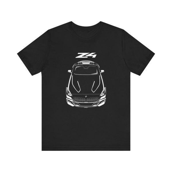 BMW Z4 2019-2024 T-shirt Black by Auto Art Apparel