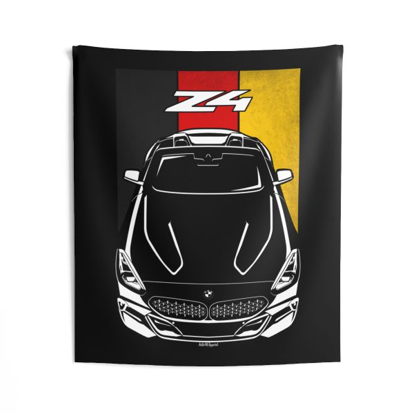 BMW Z4 2019-2024 Tapestry - Germany Flag Wall Art 50 x 60 inch by Auto Art Apparel