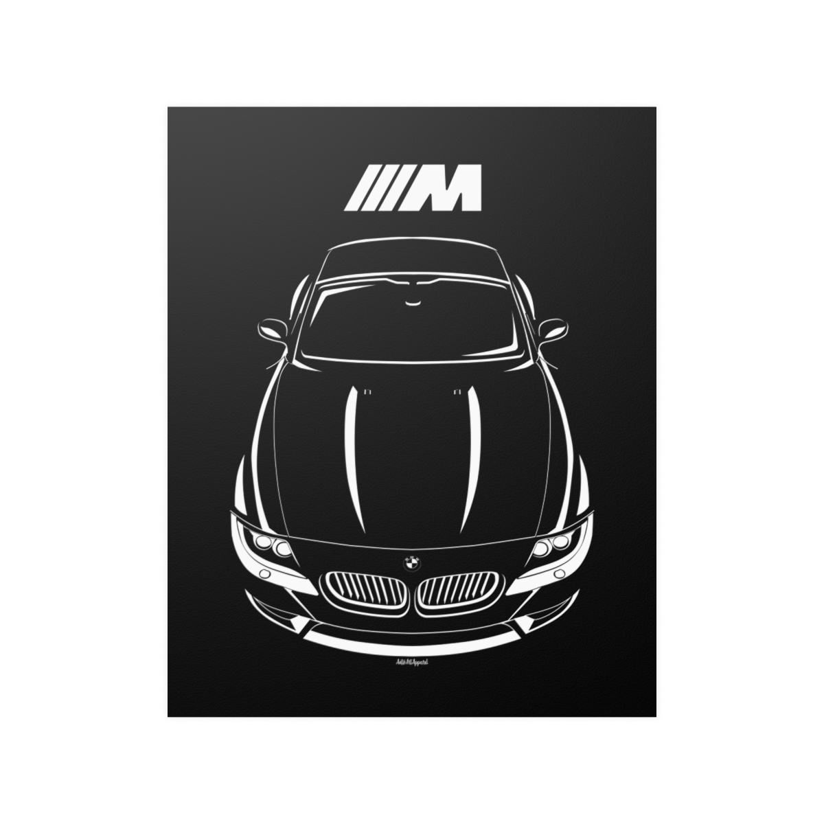 BMW Z4 M 2006-2008 Poster 16 x 20 inch by Auto Art Apparel