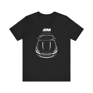 BMW Z4 M 2006-2008 T-shirt Black by Auto Art Apparel