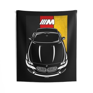 BMW Z4 M 2006-2008 Tapestry - Germany Flag Wall Art 50 x 60 inch by Auto Art Apparel