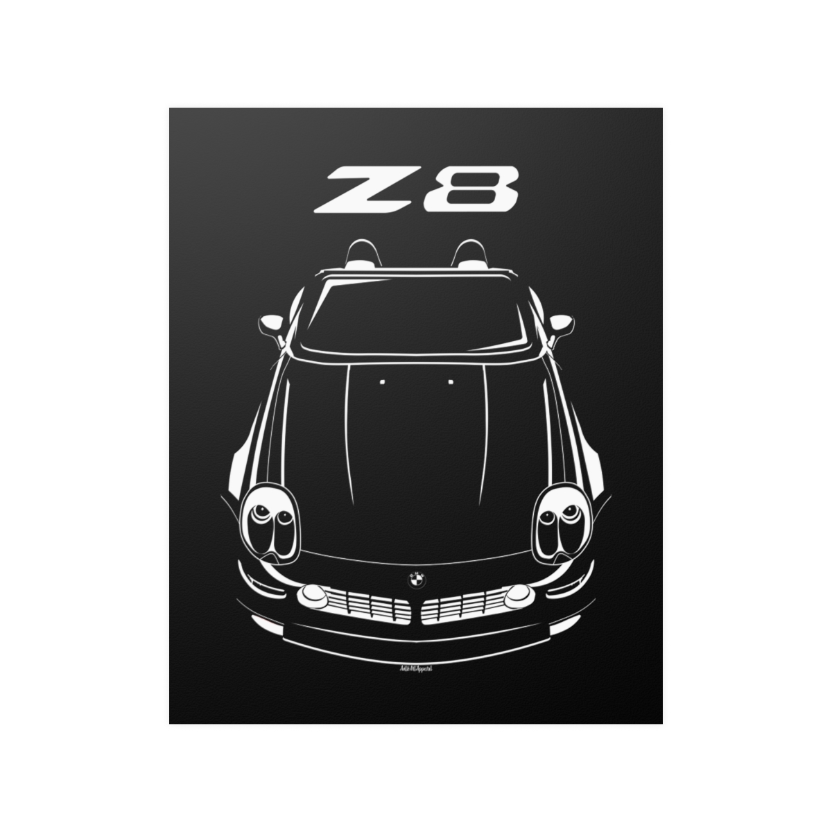 BMW Z8 1999-2003 Poster 16 x 20 inch by Auto Art Apparel