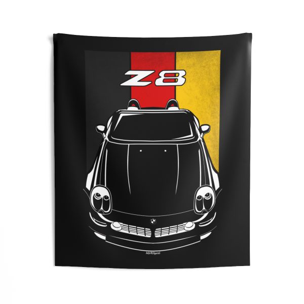BMW Z8 1999-2003 Tapestry - Germany Flag Wall Art 50 x 60 inch by Auto Art Apparel