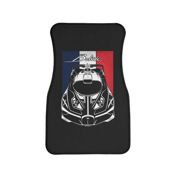 Bugatti Bolide Car Mat - France Flag Floor Mats Front Carpet Floor Mats by Auto Art Apparel