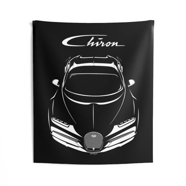 Bugatti Chiron Tapestry 50 x 60 inch by Auto Art Apparel