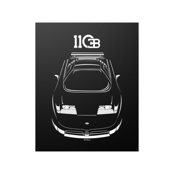 Bugatti EB110 Poster 16 x 20 inch by Auto Art Apparel