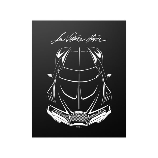 Bugatti La Voiture Noire Poster 16 x 20 inch by Auto Art Apparel