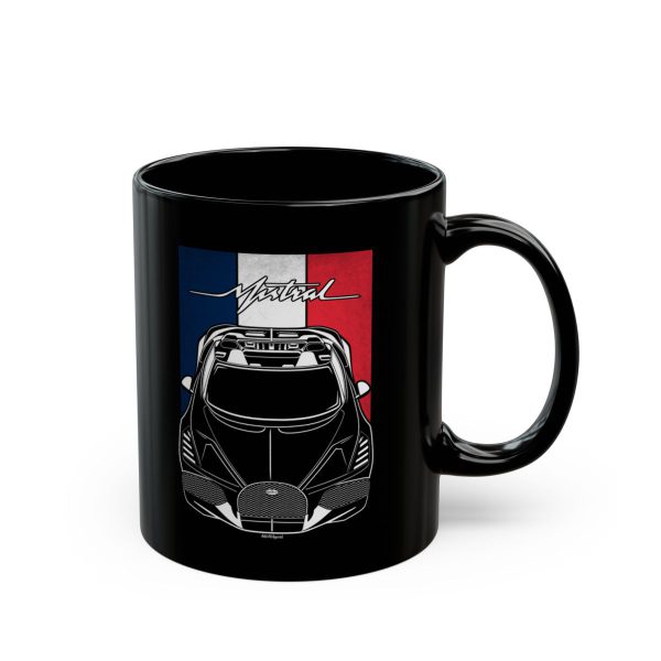Bugatti Mistral Mug - France Flag Coffee Mug 11 oz by Auto Art Apparel