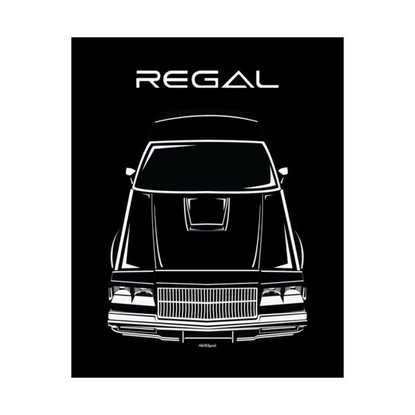 Buick Regal 1981-1987 Poster 16 x 20 inch by Auto Art Apparel