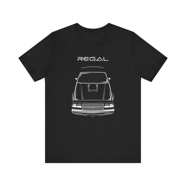 Buick Regal 1981-1987 T-shirt Black by Auto Art Apparel