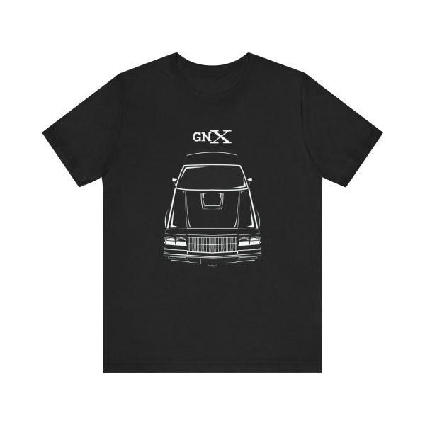 Buick Regal GNX 1987 T-shirt Black by Auto Art Apparel
