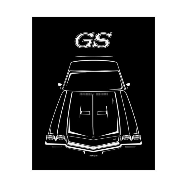 Buick Skylark GS 2nd gen Poster 16 x 20 inch by Auto Art Apparel