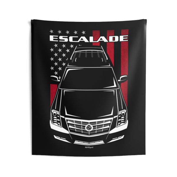 Cadillac Escalade 2007-2014 Tapestry - US Flag Wall Art 50 x 60 inch by Auto Art Apparel
