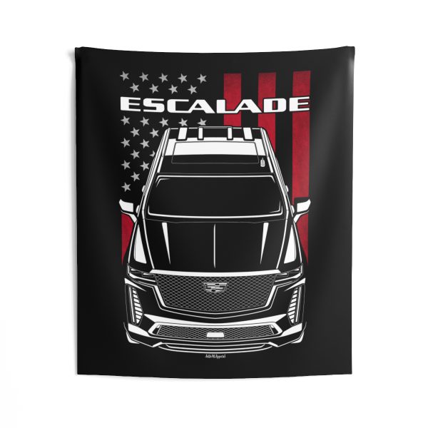 Cadillac Escalade 2021-2024 Tapestry - US Flag Wall Art 50 x 60 inch by Auto Art Apparel