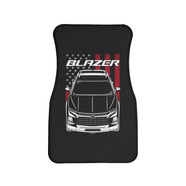 Chevrolet Blazer 2019-2022 Car Mat - US Flag Floor Mats Front Carpet Floor Mats by Auto Art Apparel
