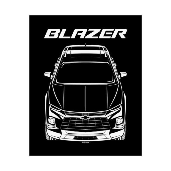 Chevrolet Blazer 2019-2022 Poster 16 x 20 inch by Auto Art Apparel