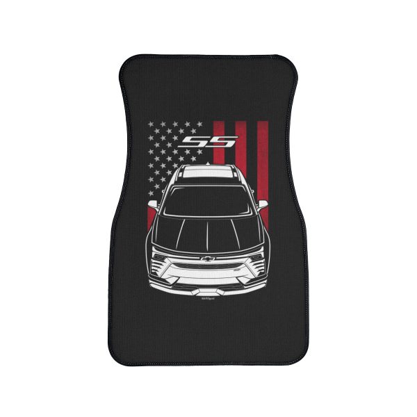 Chevrolet Blazer EV SS 2023-2024 Car Mat - US Flag Floor Mats Front Carpet Floor Mats by Auto Art Apparel
