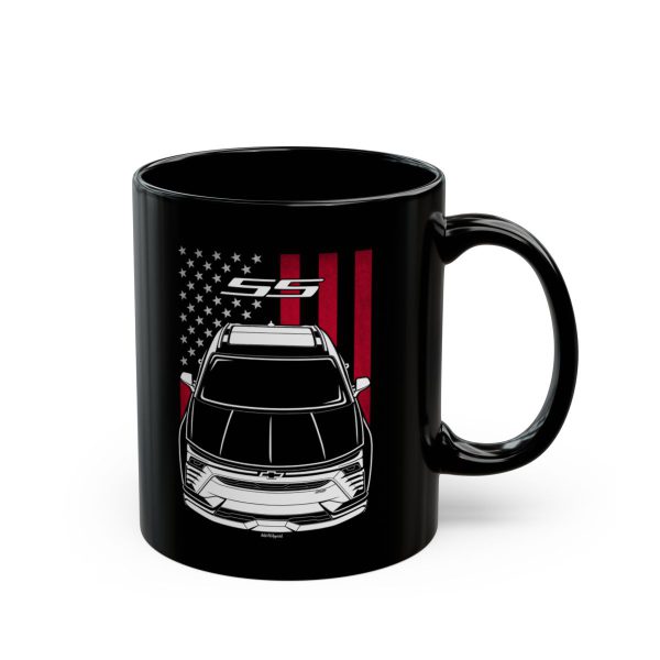 Chevrolet Blazer EV SS 2023-2024 Mug - US Flag Coffee Mug 11 oz by Auto Art Apparel