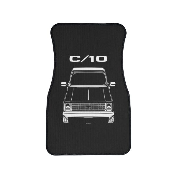 Chevrolet C10 1979 Car Mat Front Carpet Floor Mats by Auto Art Apparel