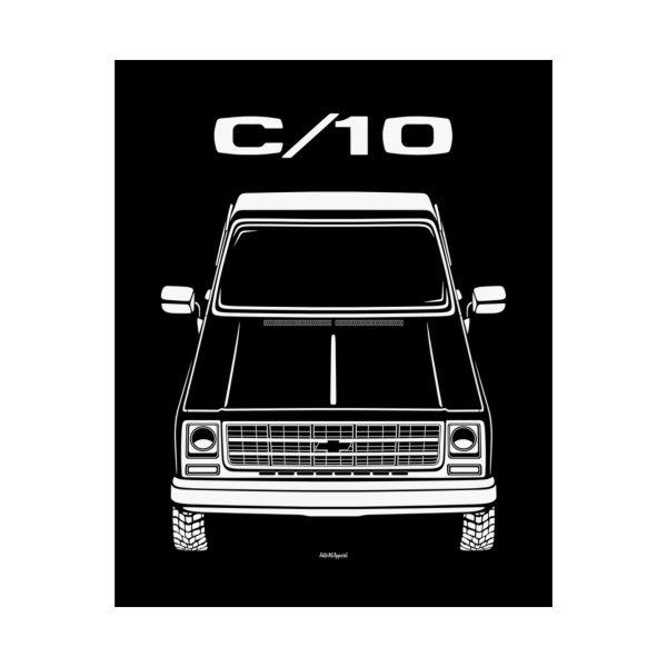 Chevrolet C10 1979 Poster 16 x 20 inch by Auto Art Apparel