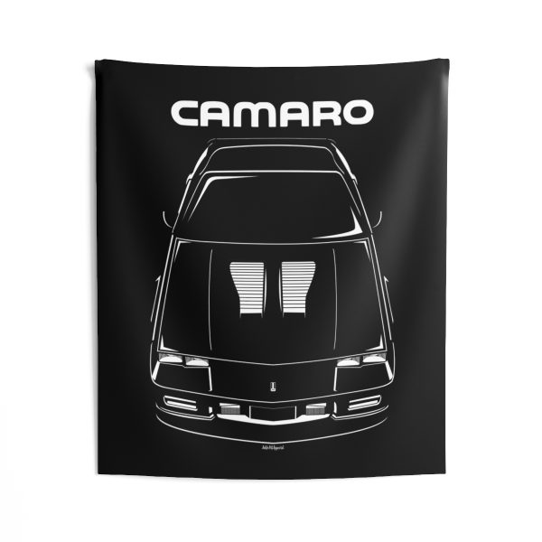 Chevrolet Camaro 3rd gen 1982-1992 Tapestry 50 x 60 inch by Auto Art Apparel