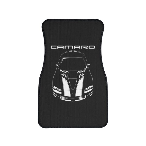 Chevrolet Camaro 4th gen 1998-2002 Anniversary edition Car Mat Front Carpet Floor Mats by Auto Art Apparel
