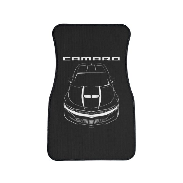 Chevrolet Camaro SS 6th gen 2019 Car Mat Front Carpet Floor Mats by Auto Art Apparel