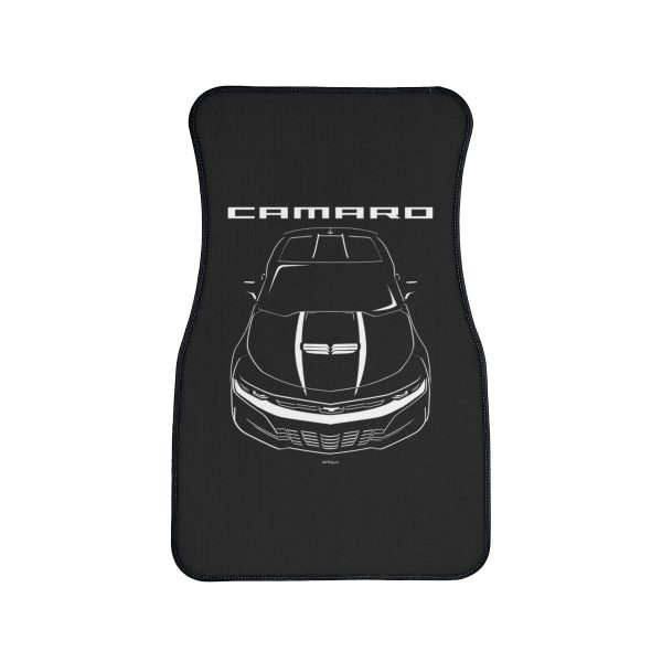 Chevrolet Camaro SS 6th gen 2020-2024 Car Mat Front Carpet Floor Mats by Auto Art Apparel