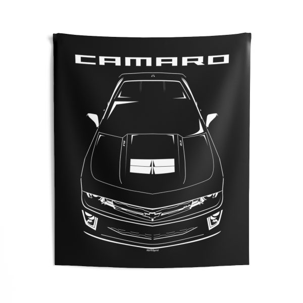 Chevrolet Camaro ZL1 5th gen 2014-2015 Tapestry 50 x 60 inch by Auto Art Apparel