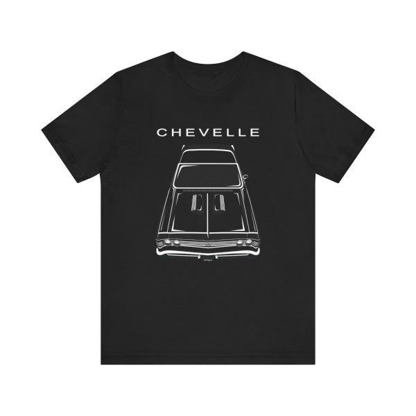 Chevrolet Chevelle SS 1967 T-shirt Black by Auto Art Apparel