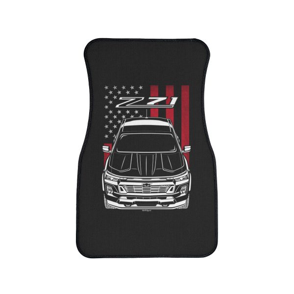 Chevrolet Colorado Z71 2023-2024 Car Mat - US Flag Floor Mats Front Carpet Floor Mats by Auto Art Apparel