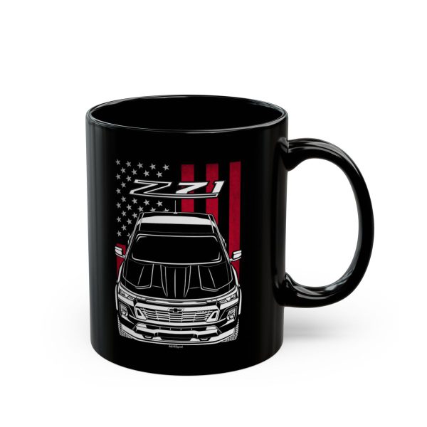 Chevrolet Colorado Z71 2023-2024 Mug - US Flag Coffee Mug 11 oz by Auto Art Apparel