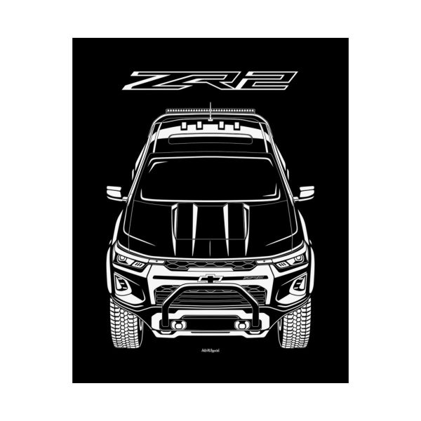 Chevrolet Colorado ZR2 2023-2024 Poster 16 x 20 inch by Auto Art Apparel