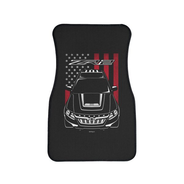 Chevrolet Colorado ZR2 Car Mat - US Flag Floor Mats Front Carpet Floor Mats by Auto Art Apparel