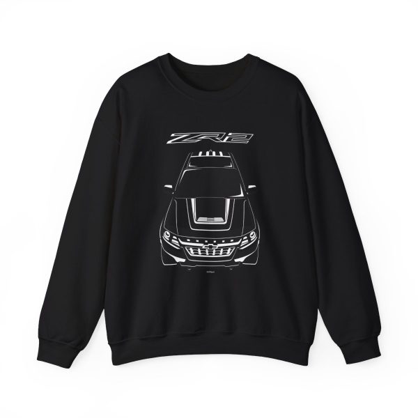 Chevrolet Colorado ZR2 Crewneck Sweatshirt Black by Auto Art Apparel