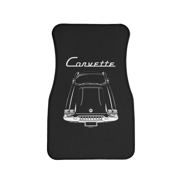 Chevrolet Corvette C1 1958-1960 Car Mat Front Carpet Floor Mats by Auto Art Apparel